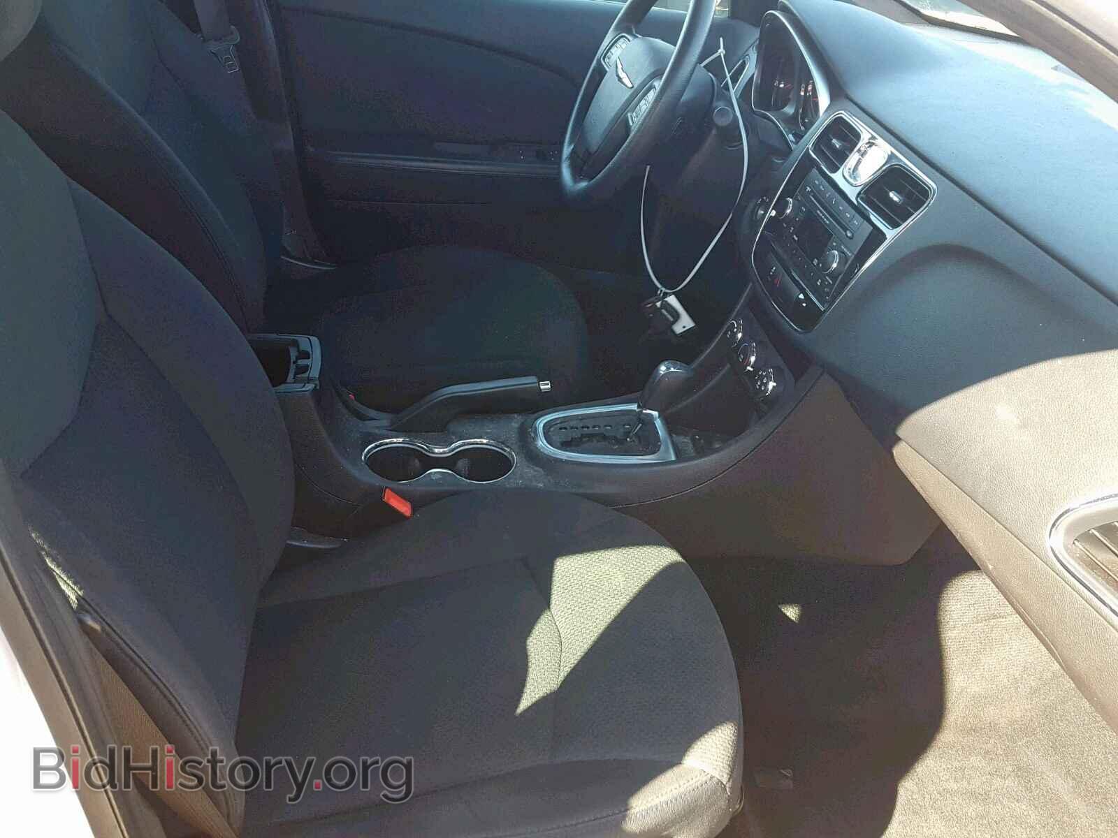2012 CHRYSLER 200 - VIN: 1C3CCBAB1CN148119 - Фото 5