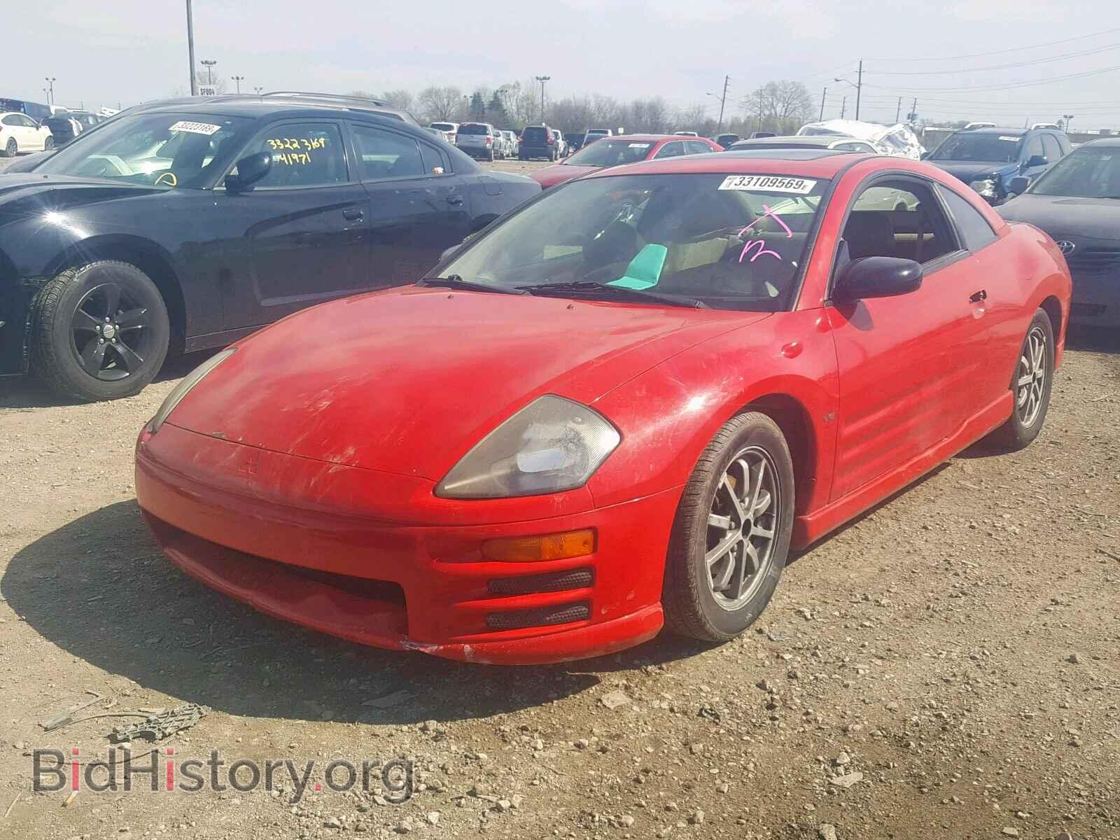 2000 MITSUBISHI ECLIPSE - VIN: 4A3AC54L6YE039698 - Фото 2