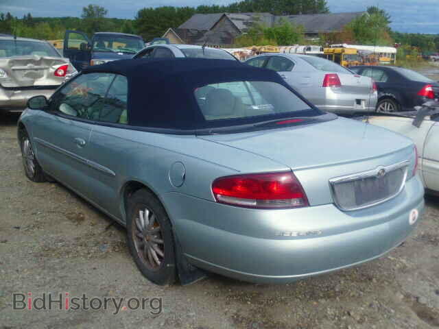 2001 CHRYSLER SEBRING - VIN: 1C3EL65U71N704927 - Фото 3