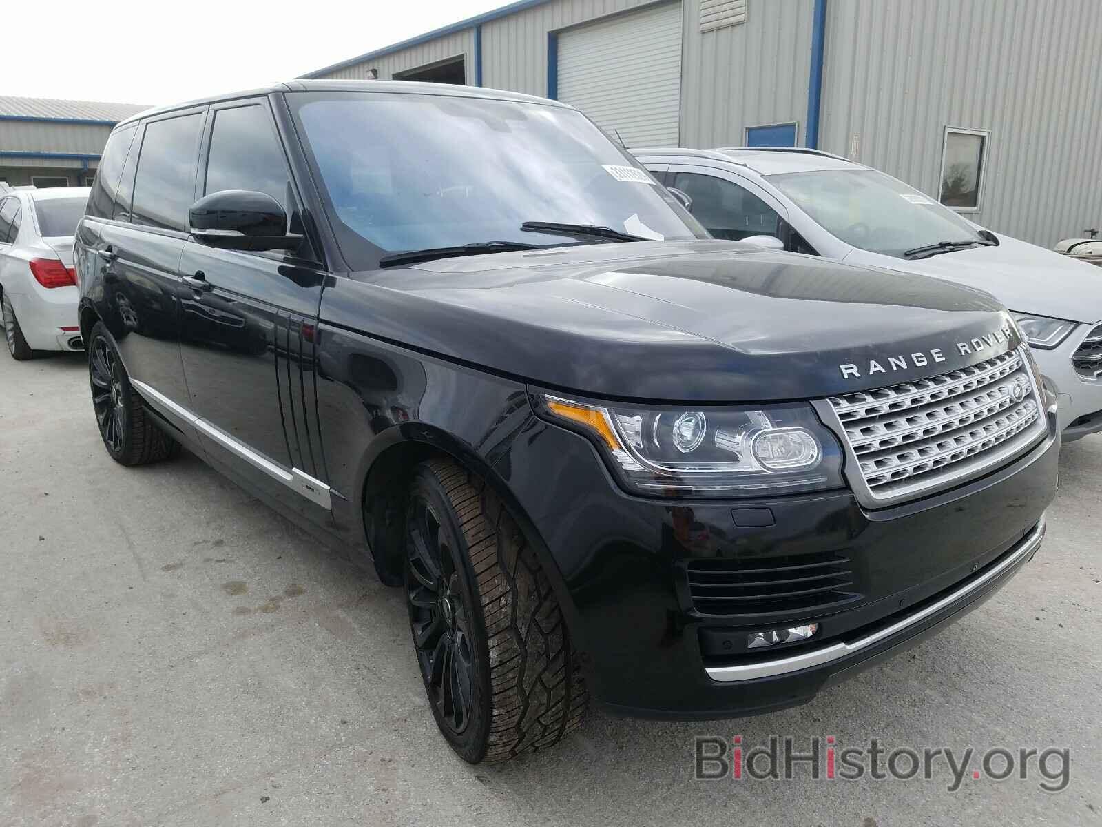 Photo SALGS3EF2GA299334 - LAND ROVER RANGEROVER 2016