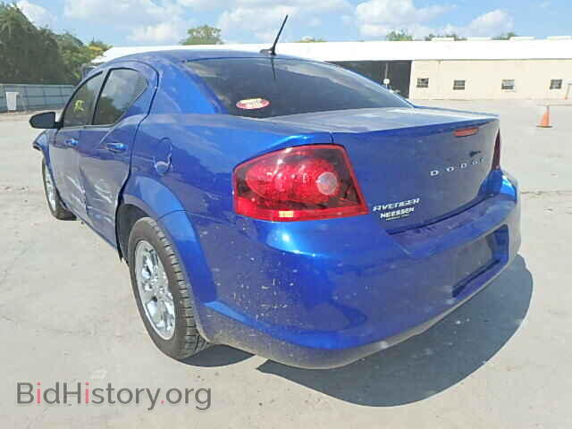 2014 DODGE AVENGER - VIN: 1C3CDZAG6EN110809 - Фото 3