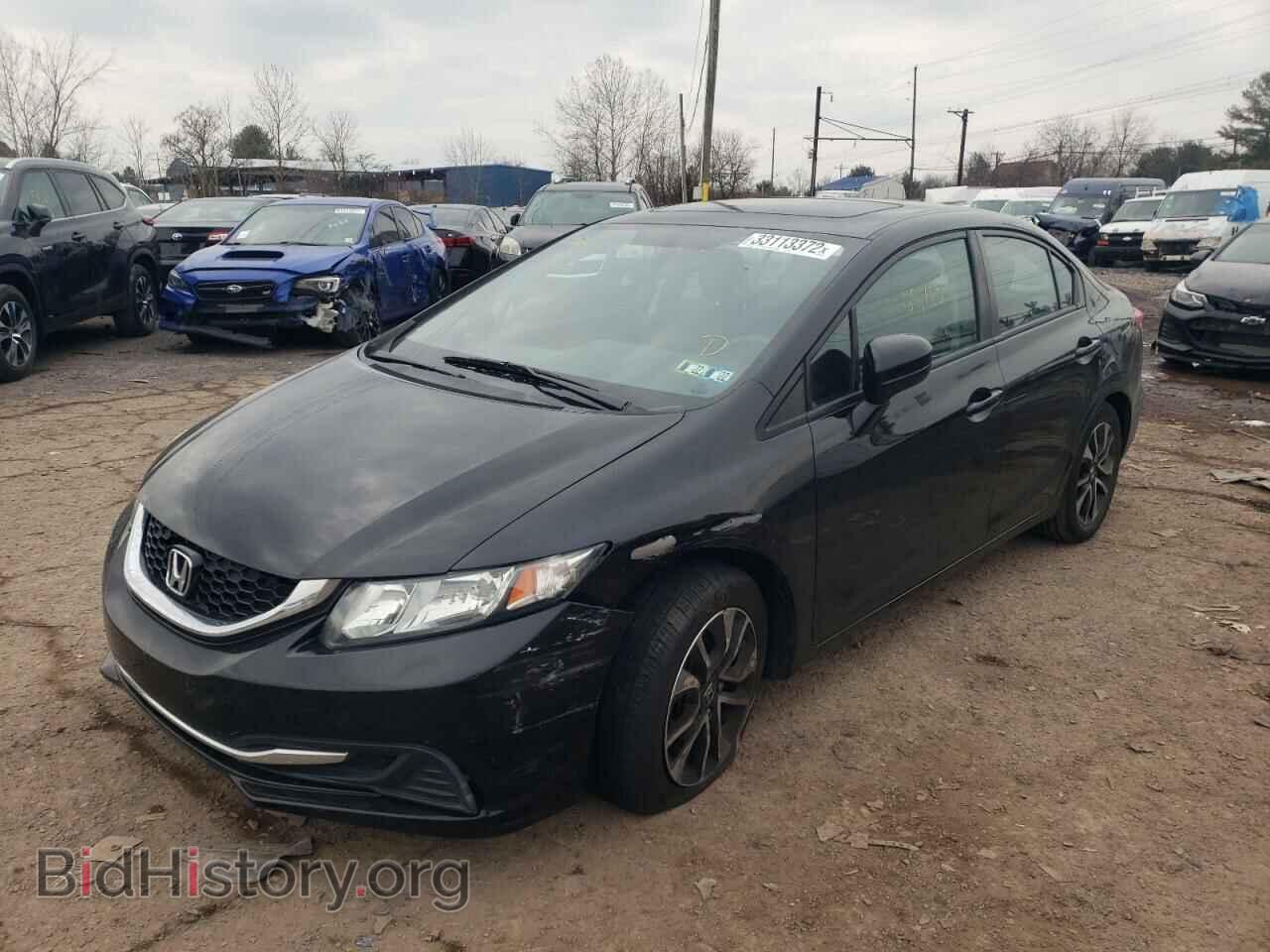 2014 HONDA CIVIC - VIN: 2HGFB2F84EH556068 - Фото 2