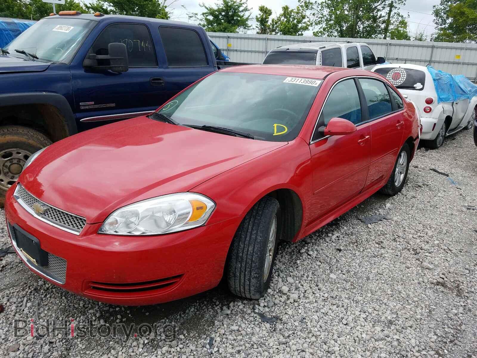 2013 CHEVROLET IMPALA - VIN: 2G1WF5E31D1125911 - Фото 2