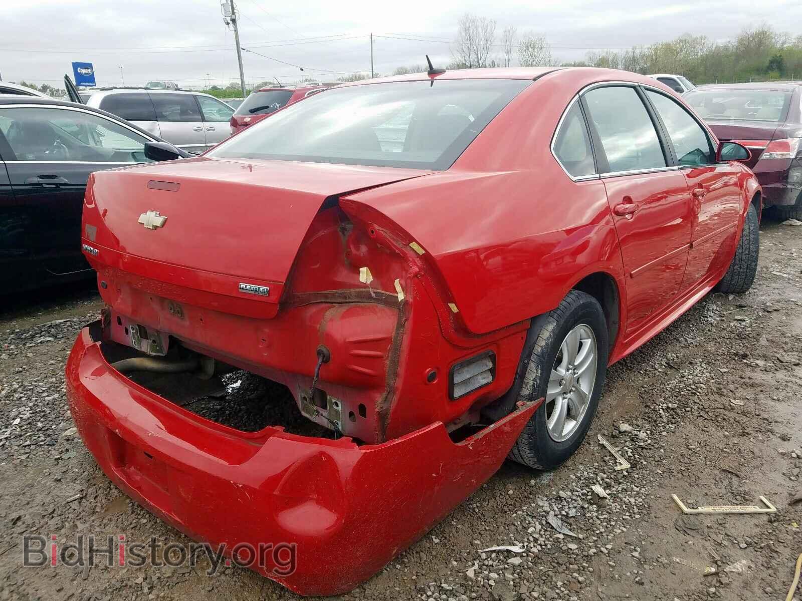 2013 CHEVROLET IMPALA - VIN: 2G1WF5E31D1125911 - Фото 4