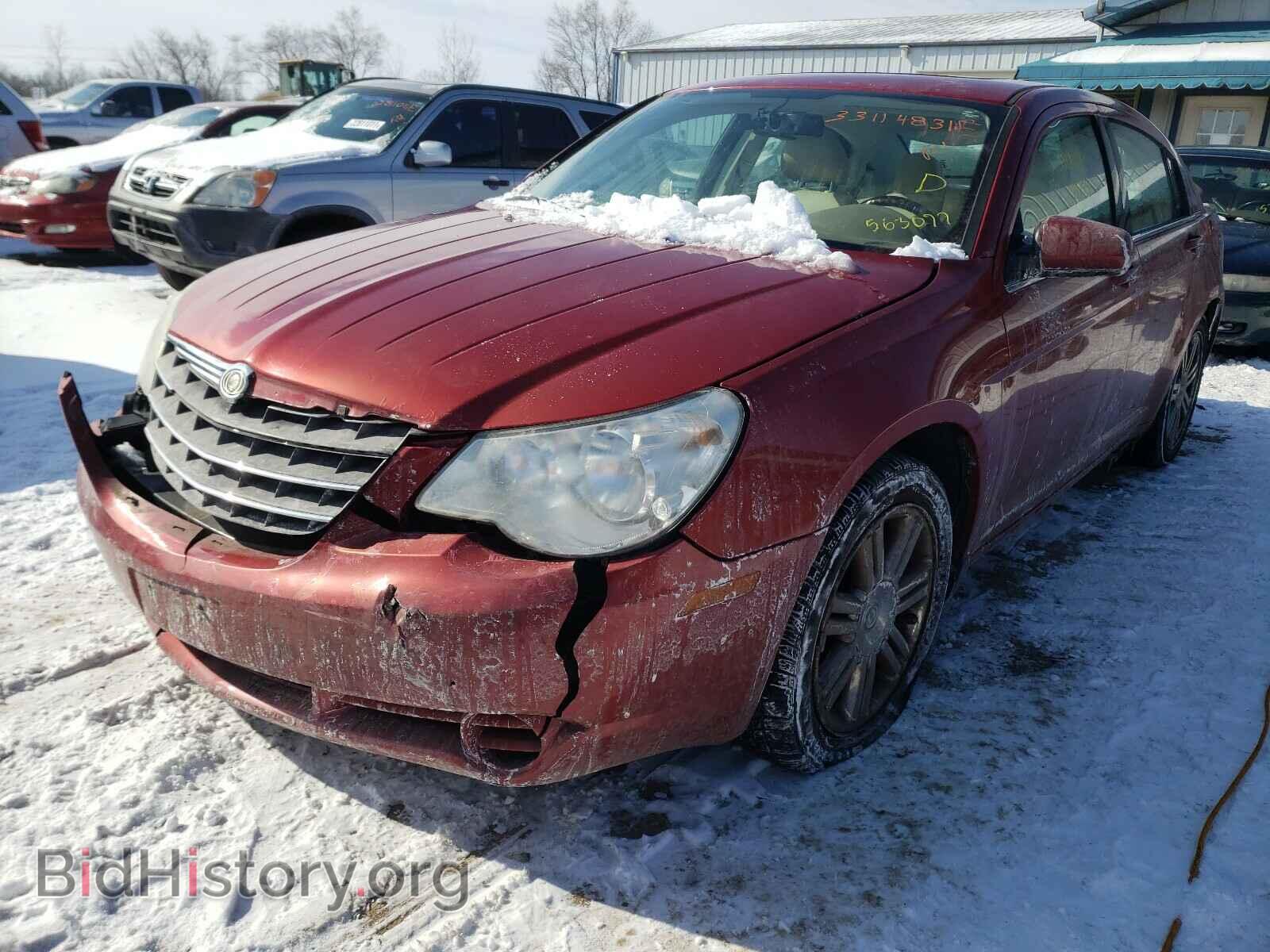 2009 CHRYSLER SEBRING - VIN: 1C3LC56V89N563077 - Фото 2