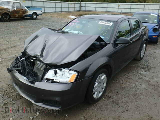 2014 DODGE AVENGER - VIN: 1C3CDZAB7EN188326 - Фото 2