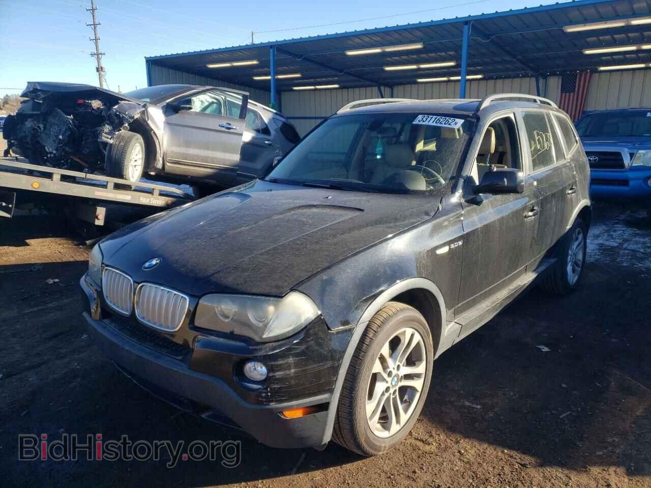 2007 BMW X3 - VIN: WBXPC93437WF14463 - Фото 2