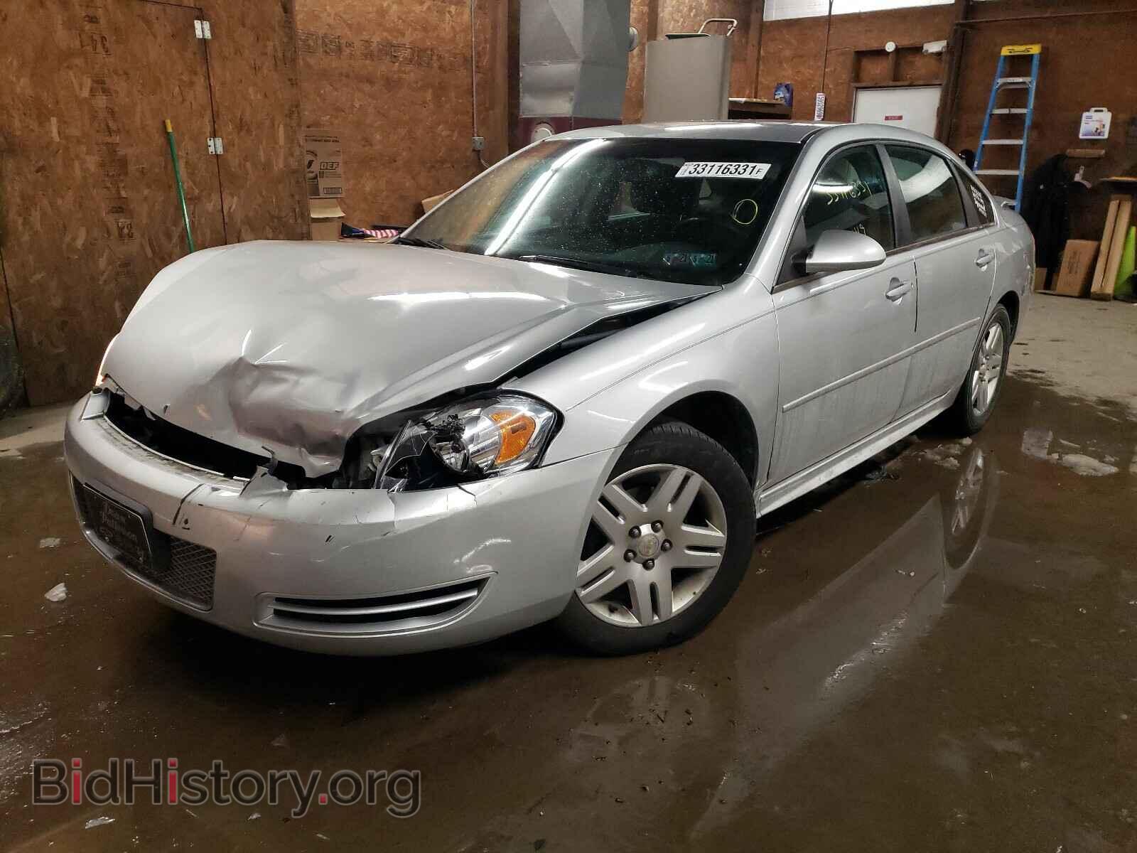 2012 CHEVROLET IMPALA - VIN: 2G1WG5E35C1100408 - Фото 2