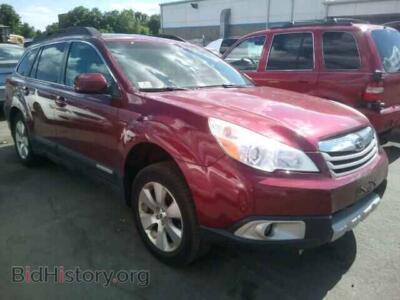 2011 Subaru OUTBACK Outback 3., красный — VIN 4S4BRDKC9B2432652, Copart