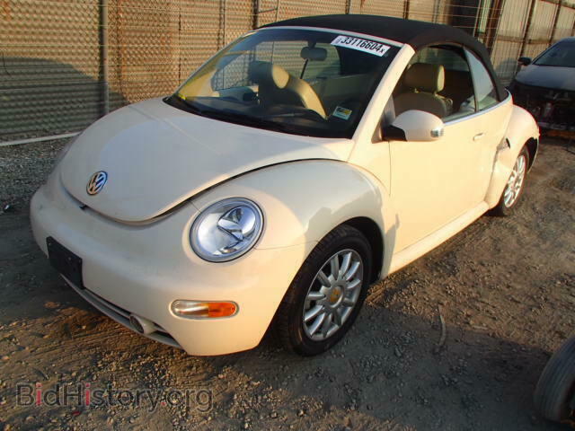 2004 VOLKSWAGEN BEETLE - VIN: 3VWCM21Y04M310344 - Фото 2