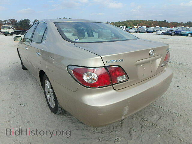 2003 LEXUS ES300 - VIN: JTHBF30G130095628 - Фото 3