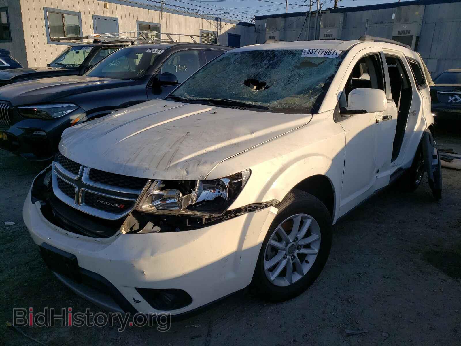 2016 DODGE JOURNEY - VIN: 3C4PDCBG7GT137545 - Фото 2