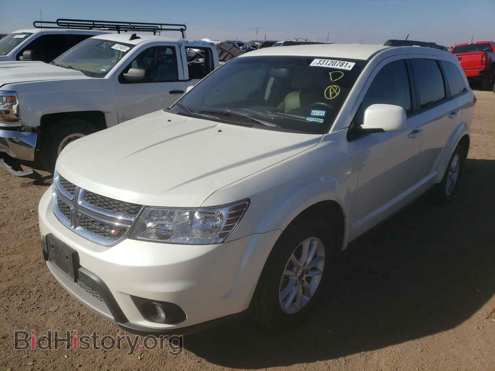 2014 DODGE JOURNEY - VIN: 3C4PDCBG0ET219551 - Фото 2