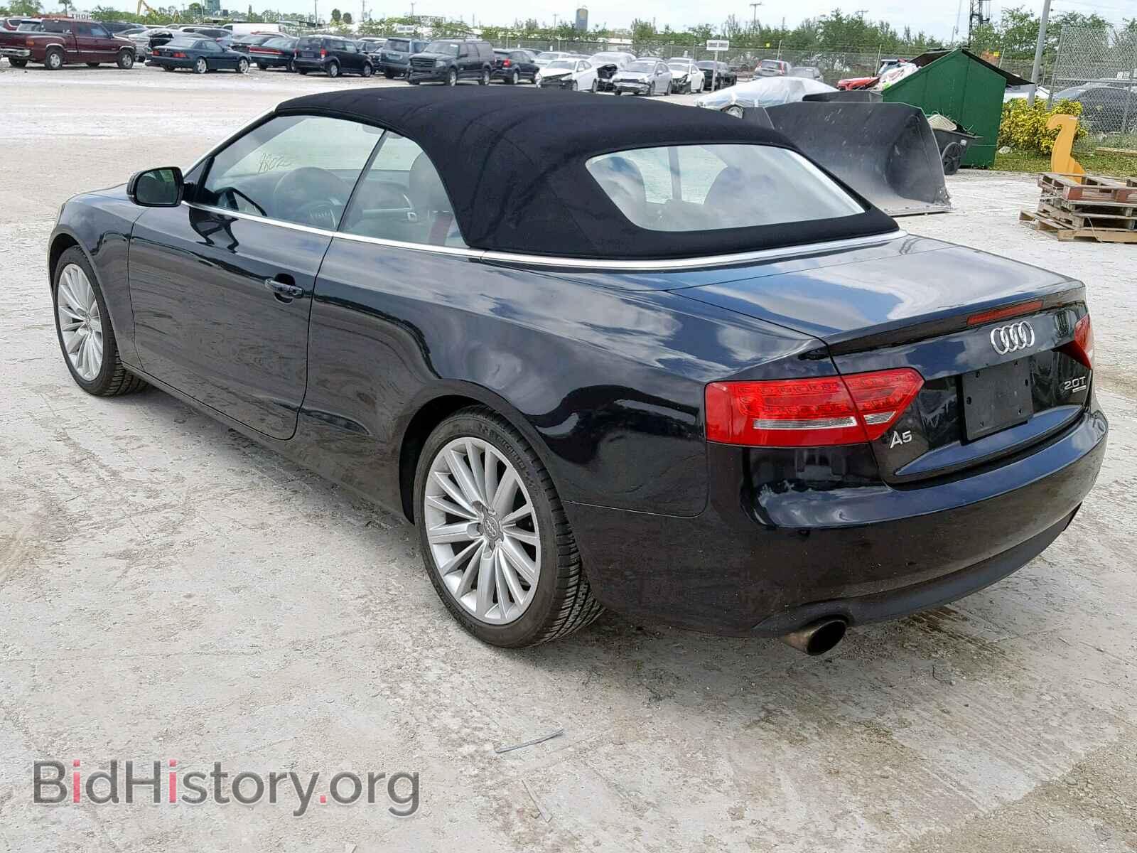 2012 AUDI A5 PREMIUM - VIN: WAULFAFH7CN001455 - Photo 3