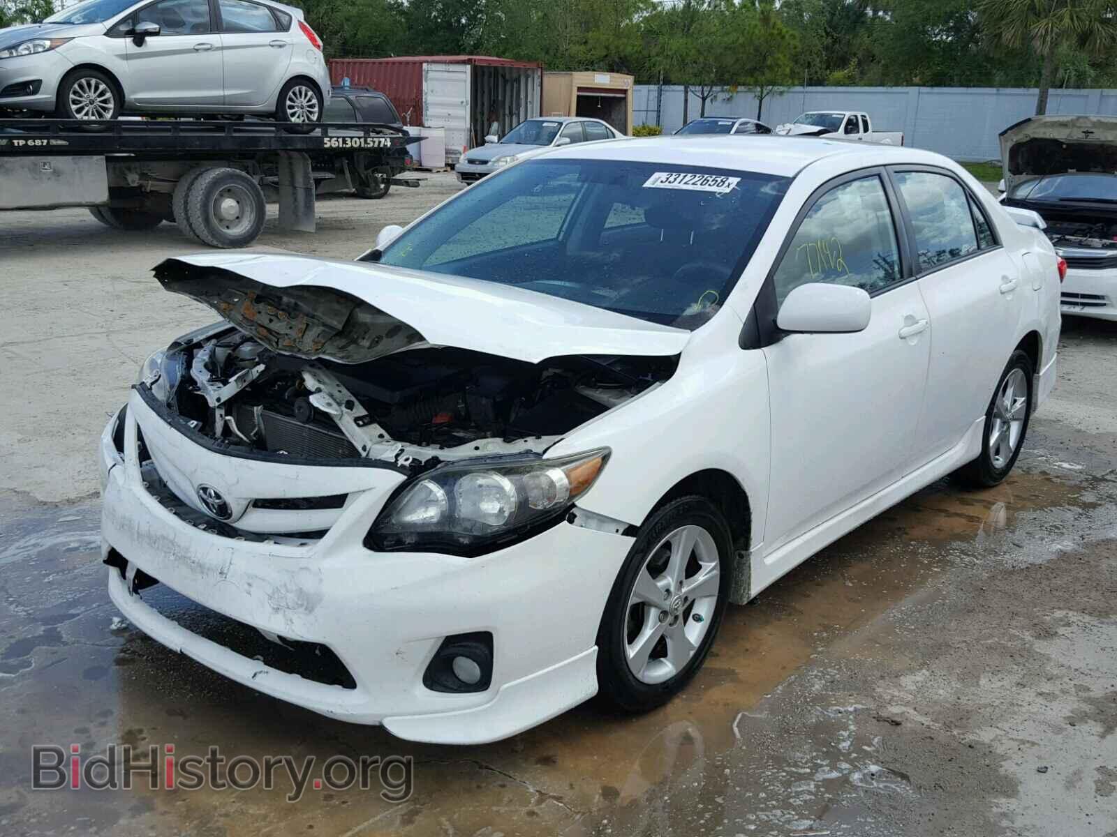 2011 TOYOTA COROLLA BA - VIN: 2T1BU4EEXBC715692 - Фото 2