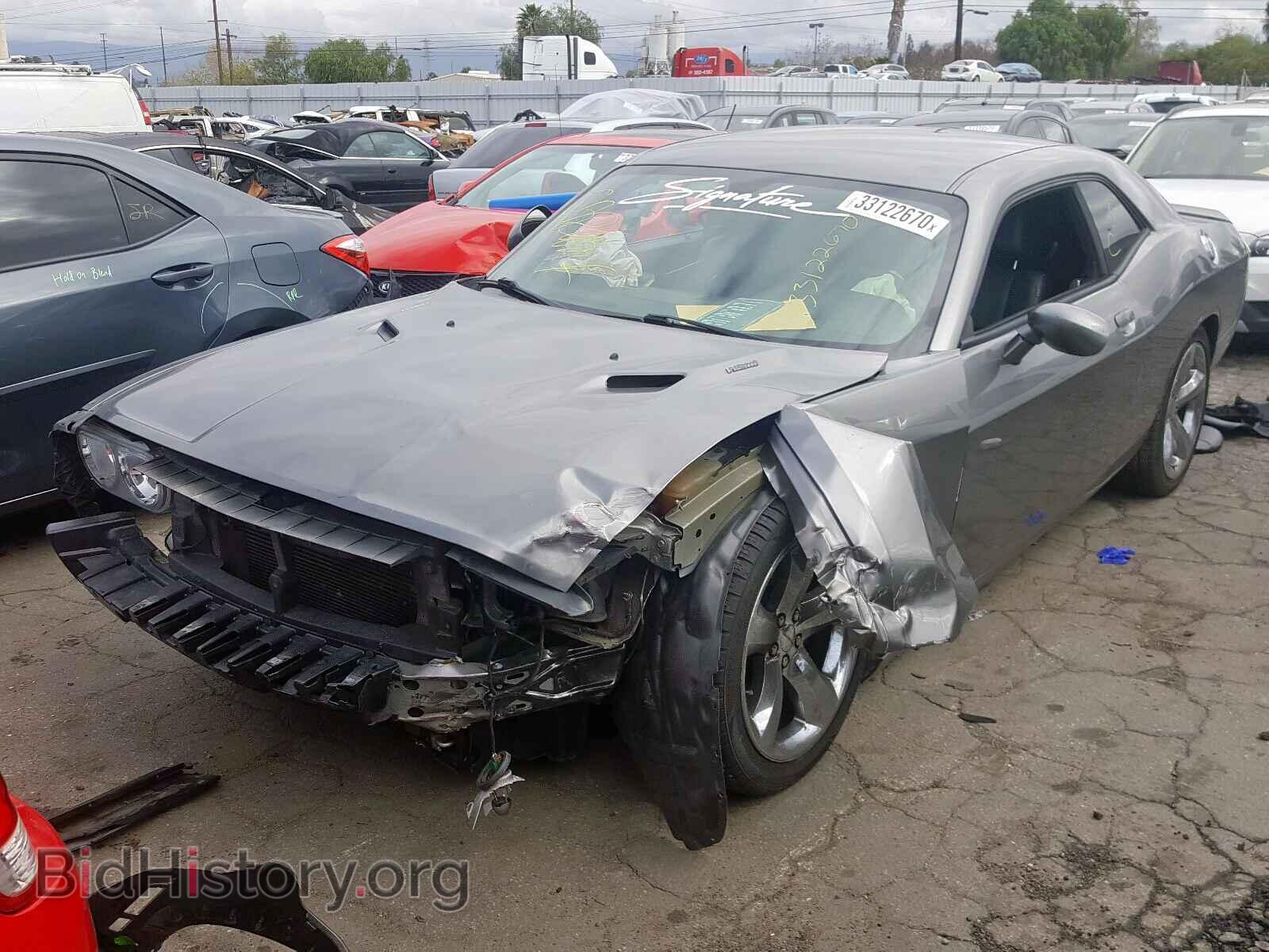 2012 DODGE CHALLENGER - VIN: 2C3CDYBT1CH114584 - Фото 2