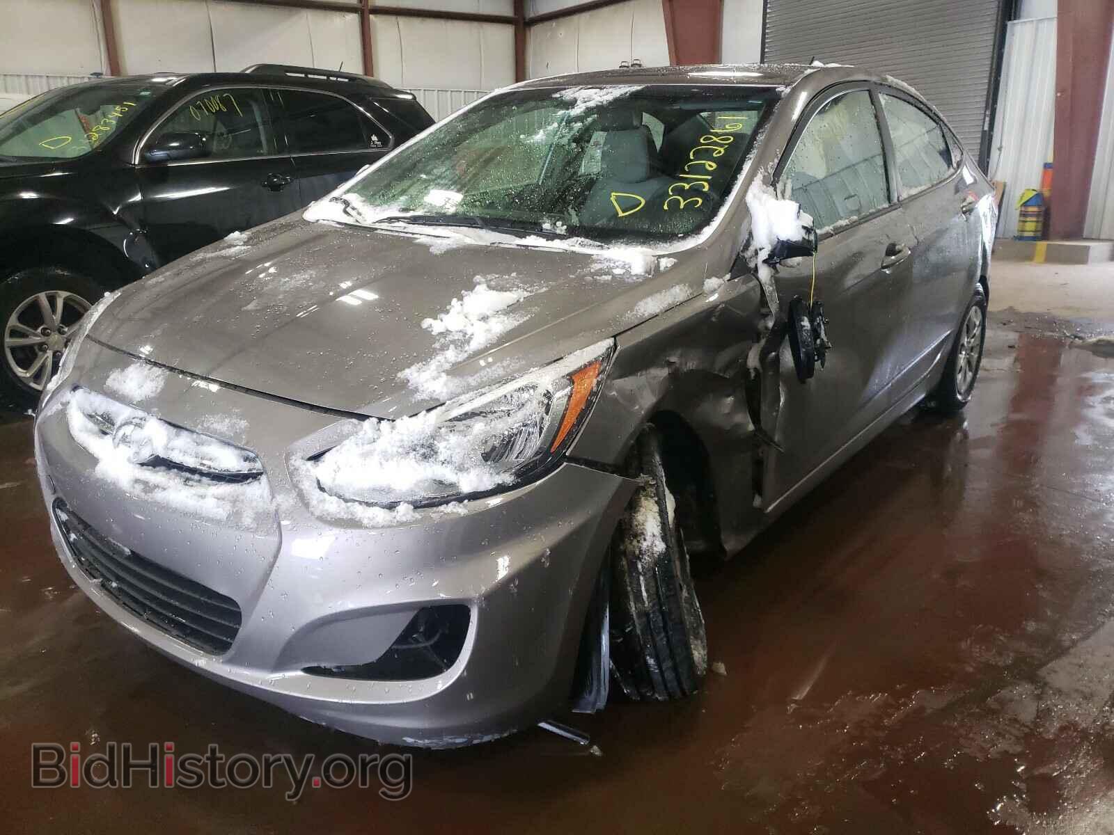 2017 HYUNDAI ACCENT - VIN: KMHCT4AE8HU363992 - Фото 2