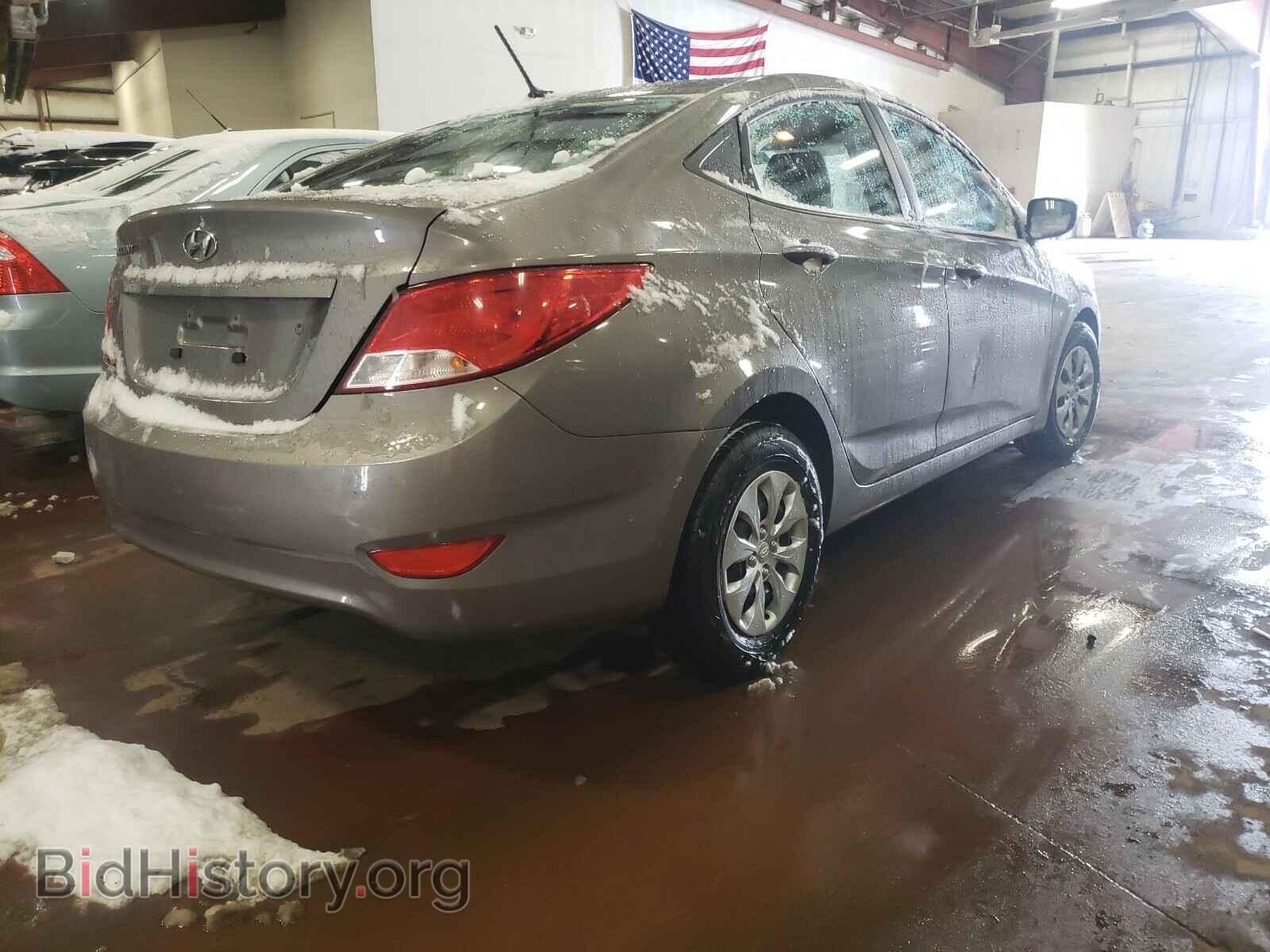 2017 HYUNDAI ACCENT - VIN: KMHCT4AE8HU363992 - Фото 4