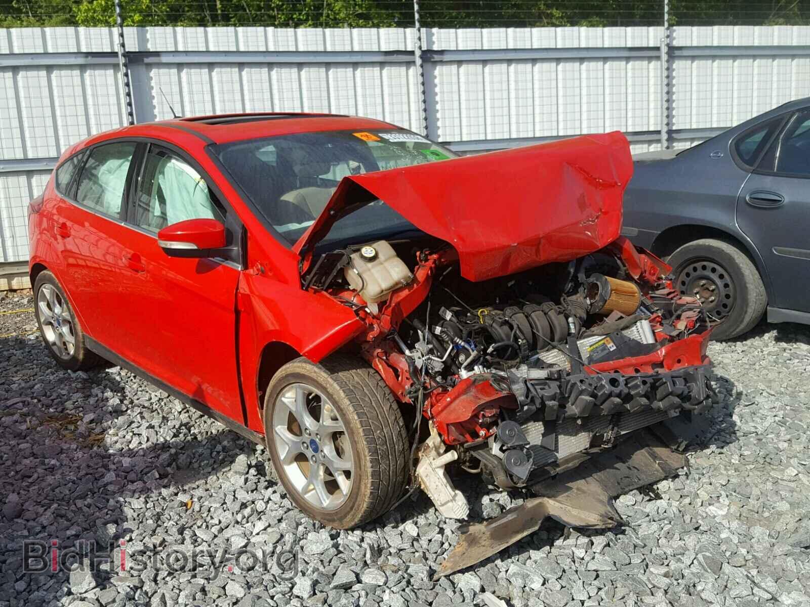 2012 Ford FOCUS Focus SEL (VIN 1FAHP3M23CL298080) — photo 1 of 10, Copart, damage: front end