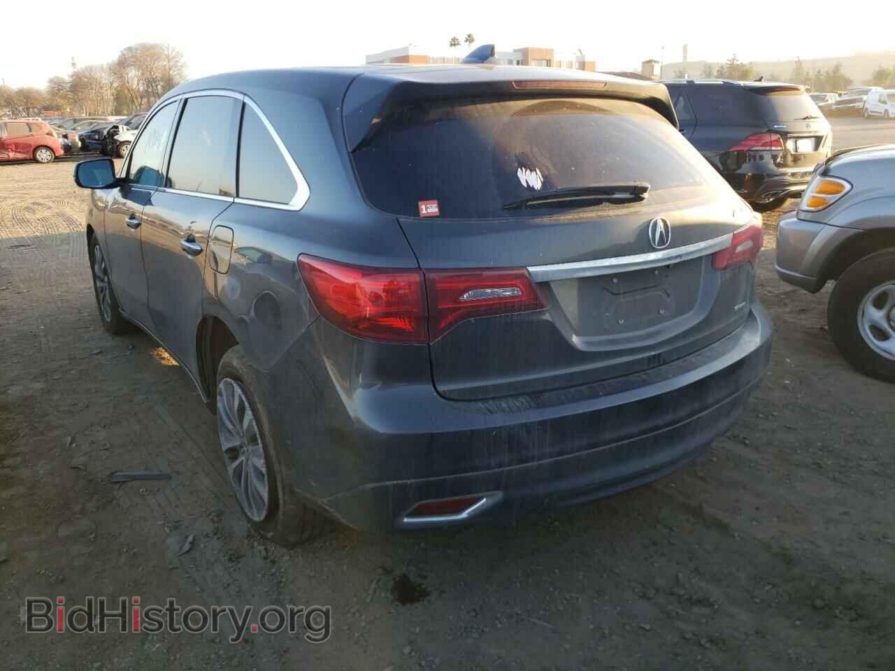 2016 ACURA MDX - VIN: 5FRYD4H40GB005912 - Фото 3