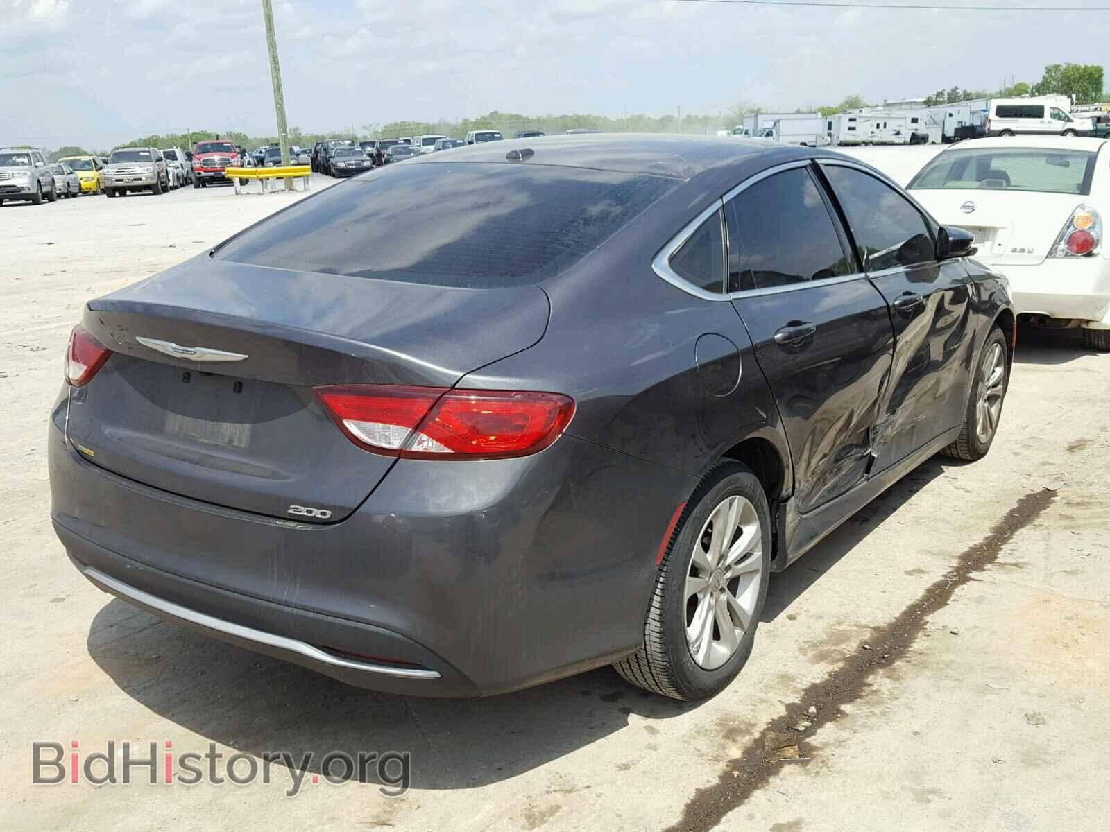 2015 CHRYSLER 200 - VIN: 1C3CCCAB8FN720331 - Фото 4