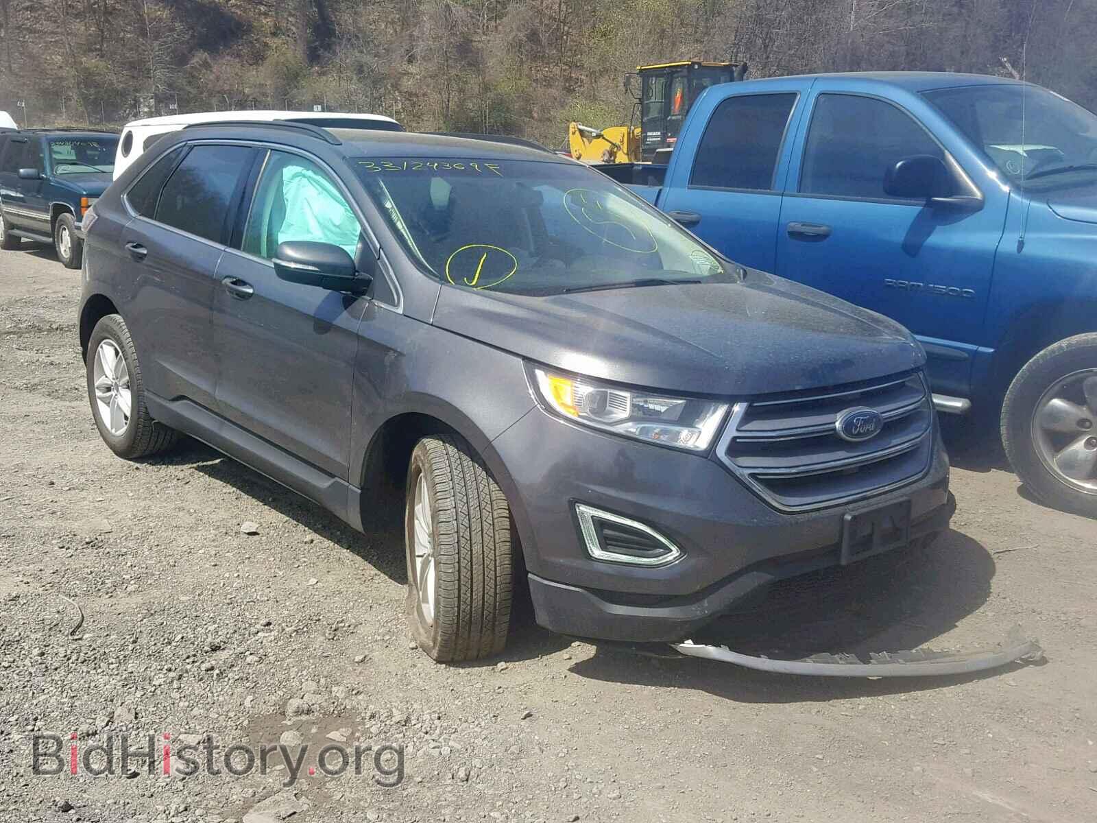 Photo 2FMPK4J88HBB24799 - FORD EDGE SEL 2017