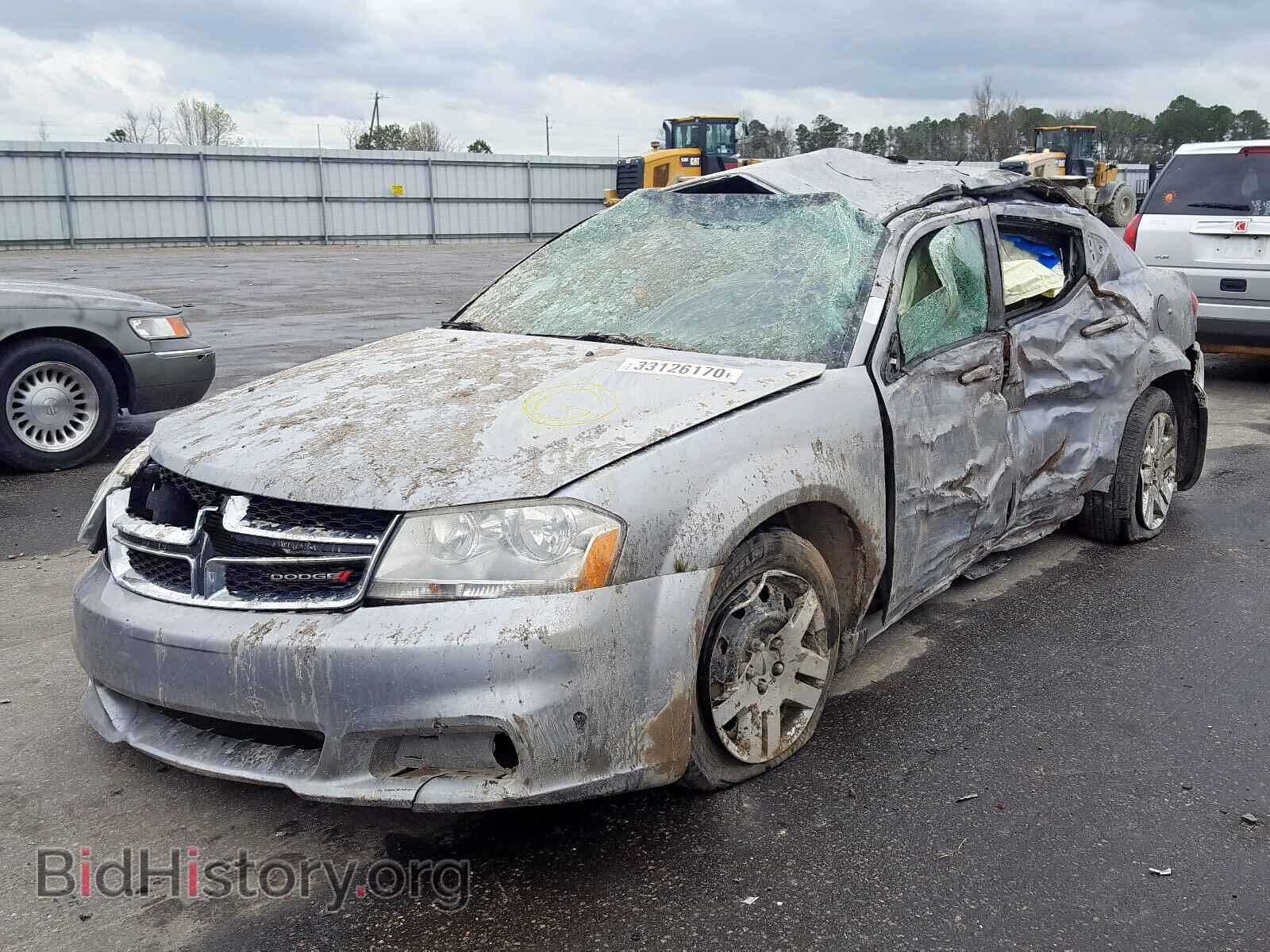2013 DODGE AVENGER - VIN: 1C3CDZAGXDN682495 - Фото 2