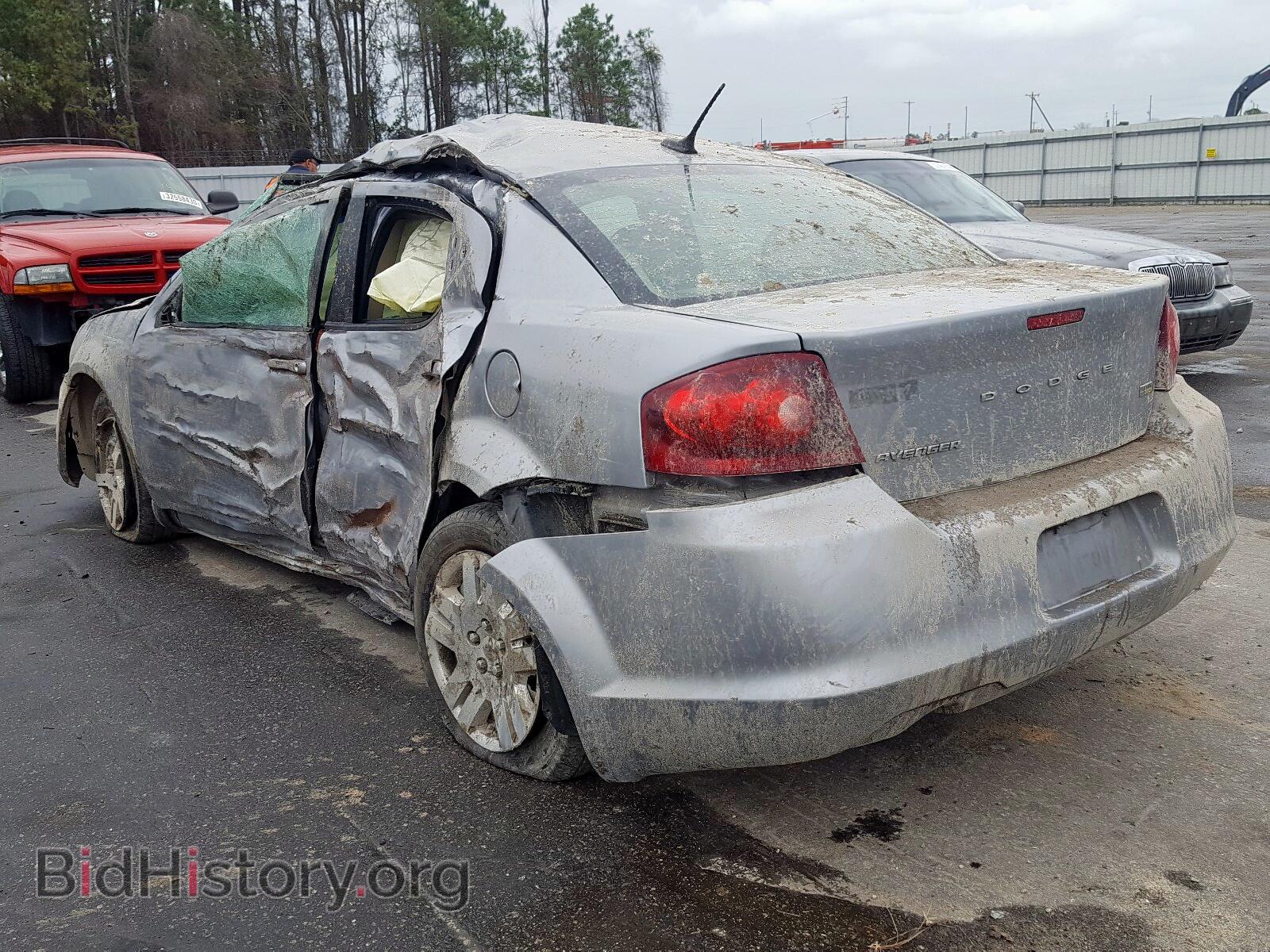 2013 DODGE AVENGER - VIN: 1C3CDZAGXDN682495 - Фото 3