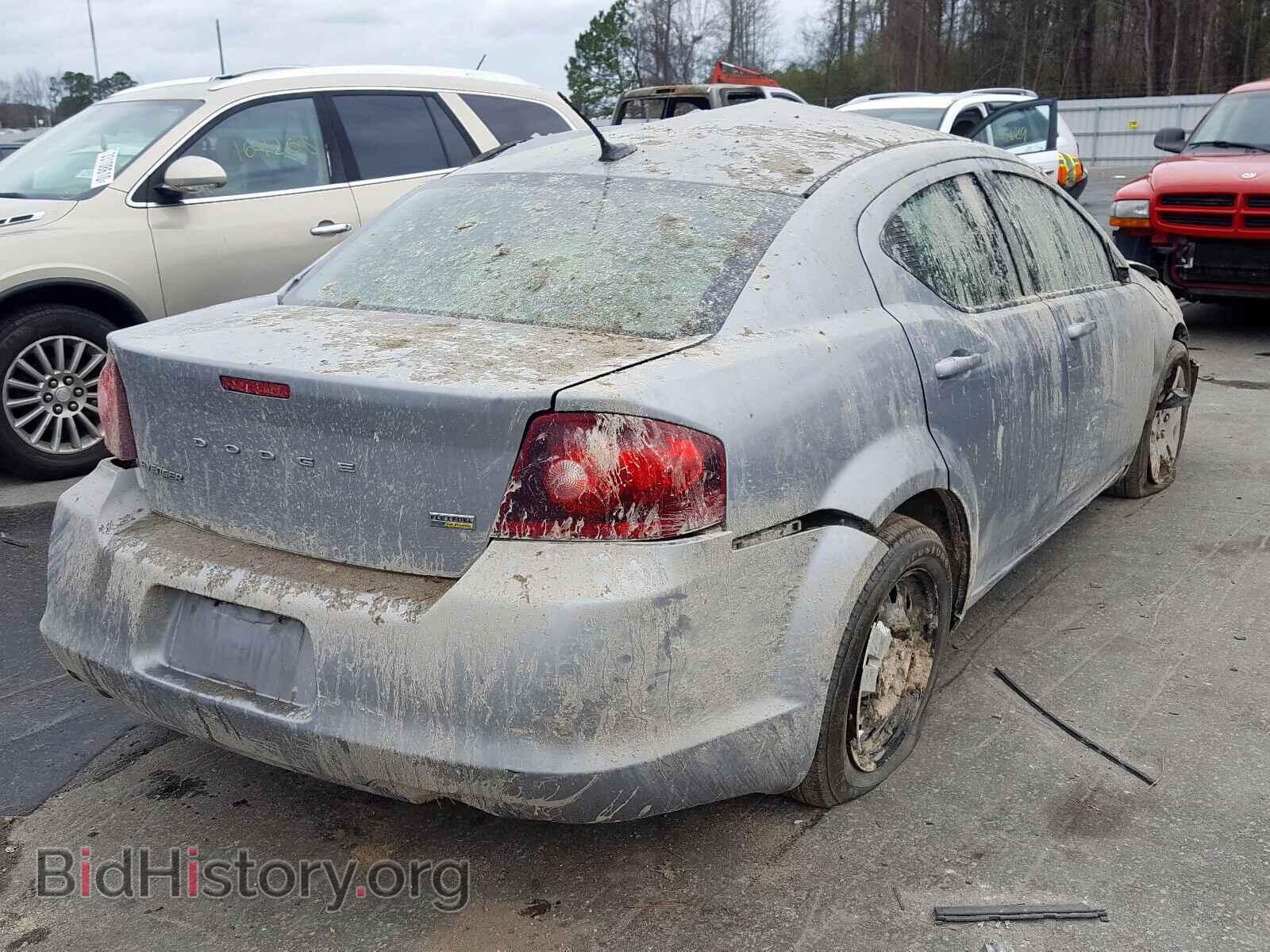 2013 DODGE AVENGER - VIN: 1C3CDZAGXDN682495 - Фото 4