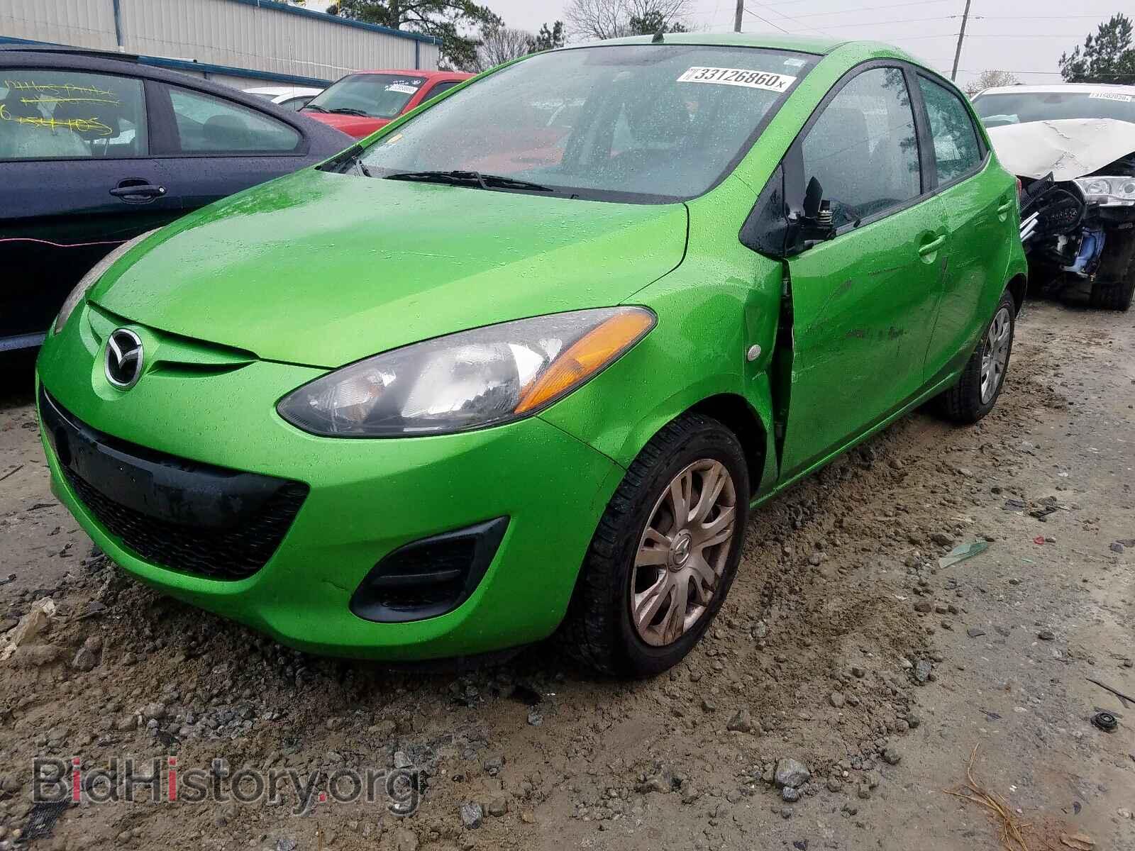2013 MAZDA 2 - VIN: JM1DE1KY7D0165948 - Photo 2
