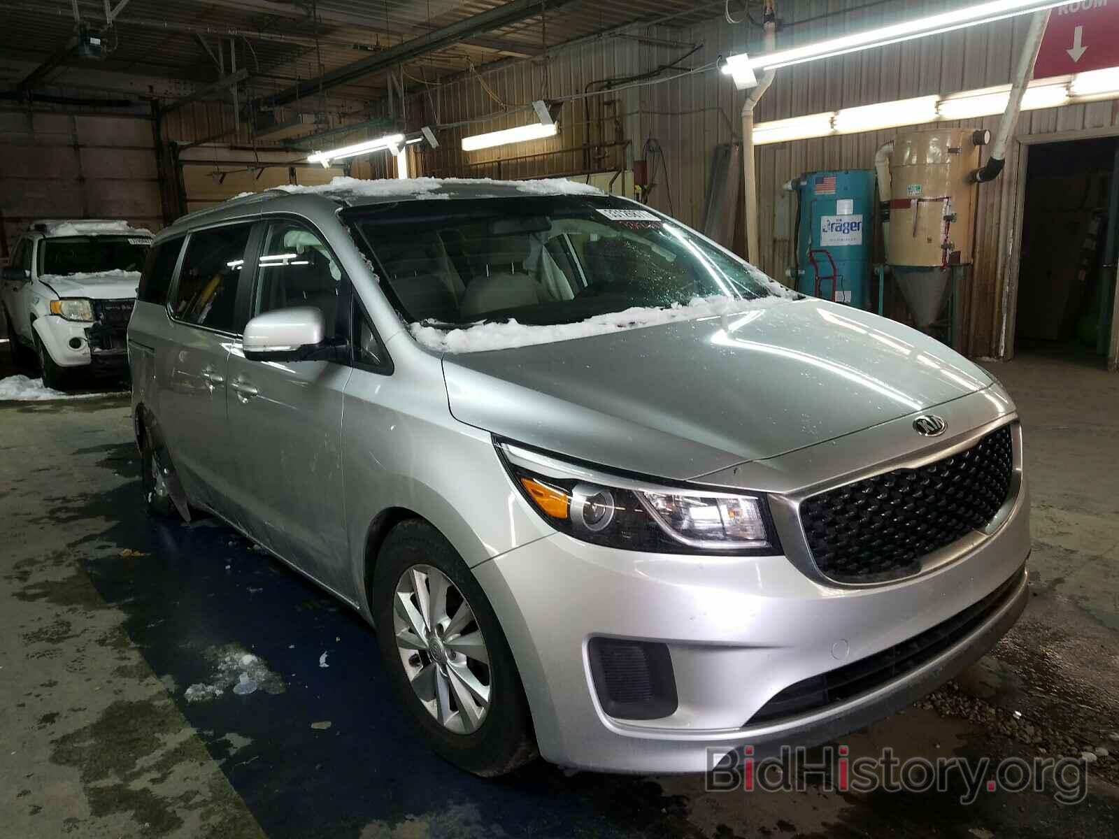 Фотография KNDMB5C11G6192517 - KIA SEDONA 2016