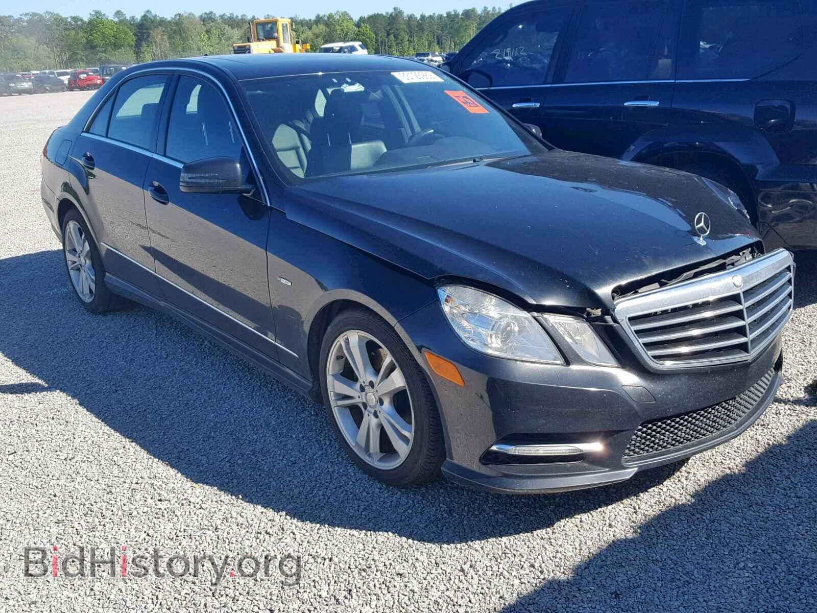 Photo WDDHF5KB7CA651207 - MERCEDES-BENZ E 350 2012