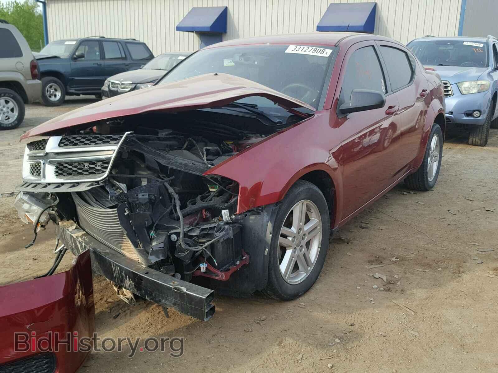 2014 DODGE AVENGER - VIN: 1C3CDZAG3EN183040 - Фото 2