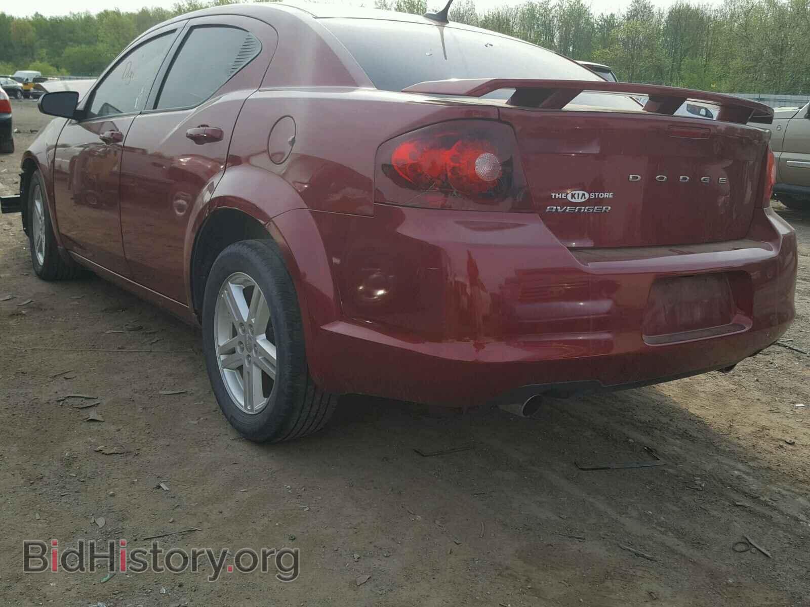 2014 DODGE AVENGER - VIN: 1C3CDZAG3EN183040 - Фото 3