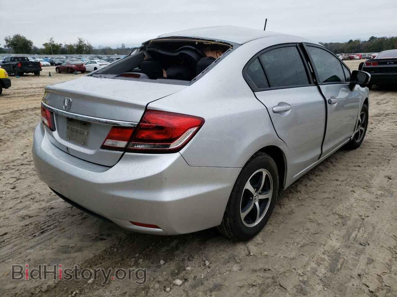 2015 HONDA CIVIC - VIN: 19XFB2F74FE069326 - Фото 4