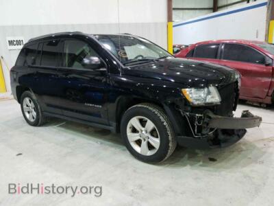 2012 Jeep COMPASS Compass LA, black — VIN 1C4NJDEB6CD630459, Copart