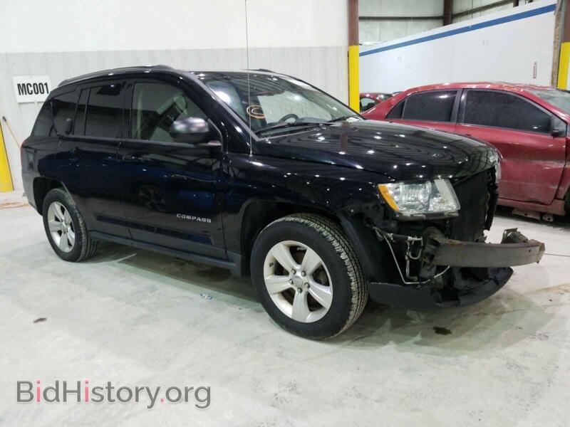 2012 Jeep COMPASS Compass LA (VIN 1C4NJDEB6CD630459) — фото 1 из 10, Copart, повреждение: передняя часть