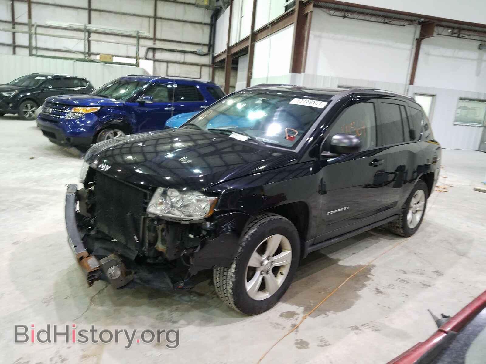 2012 JEEP COMPASS - VIN: 1C4NJDEB6CD630459 - Фото 2