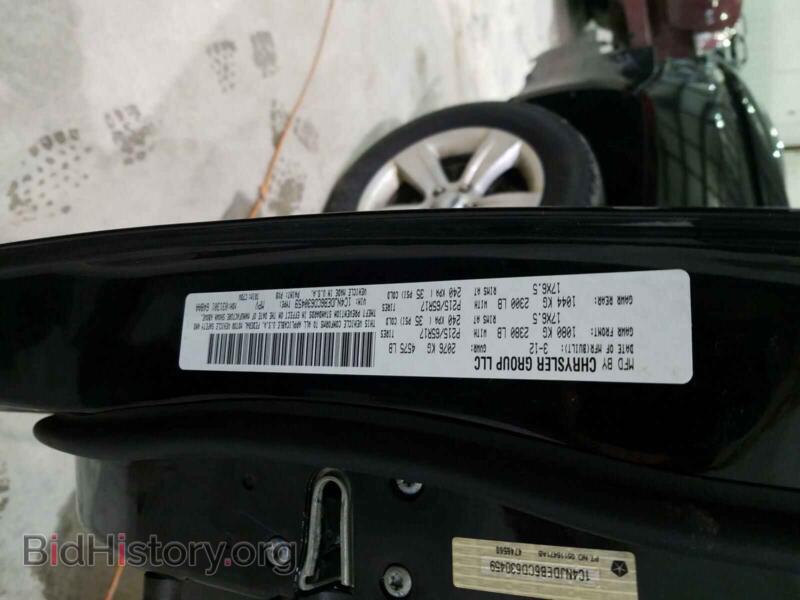 2012 Jeep COMPASS (VIN 1C4NJDEB6CD630459) — фото 10 из 10