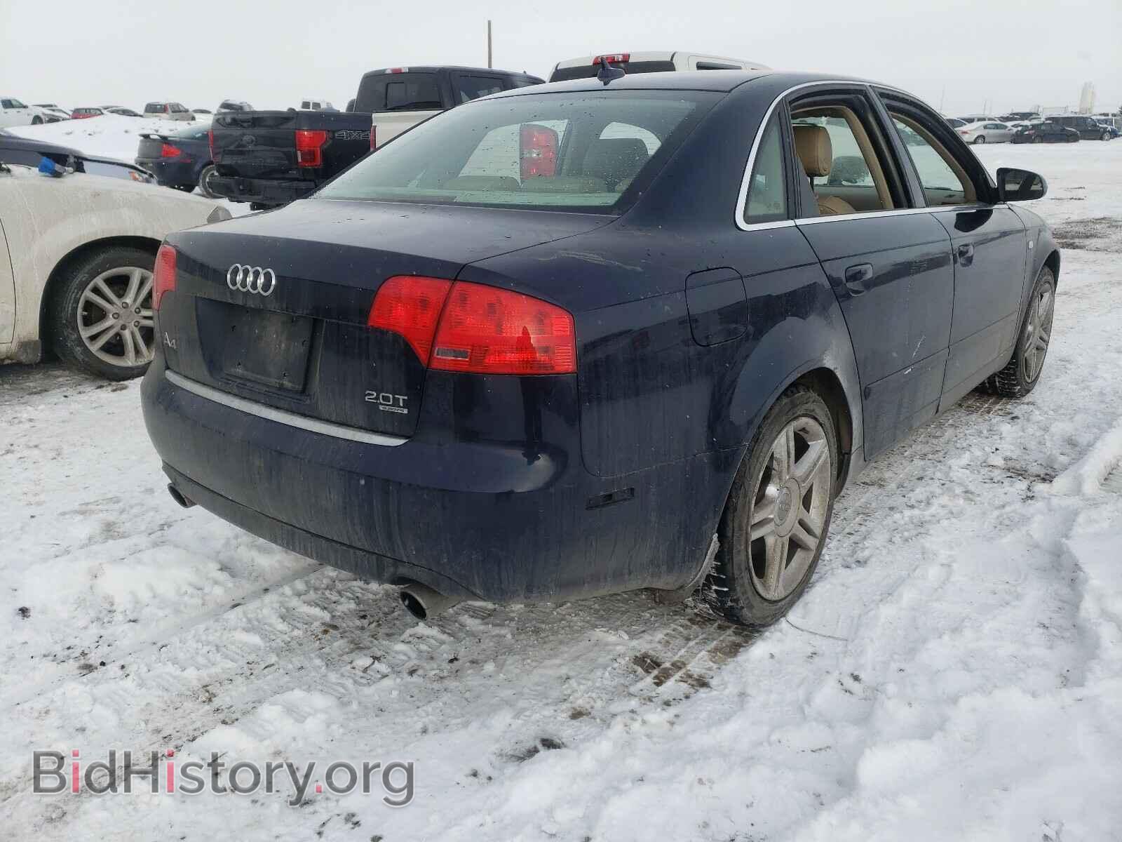 2007 AUDI A4 - VIN: WAUDF78E57A257665 - Photo 4