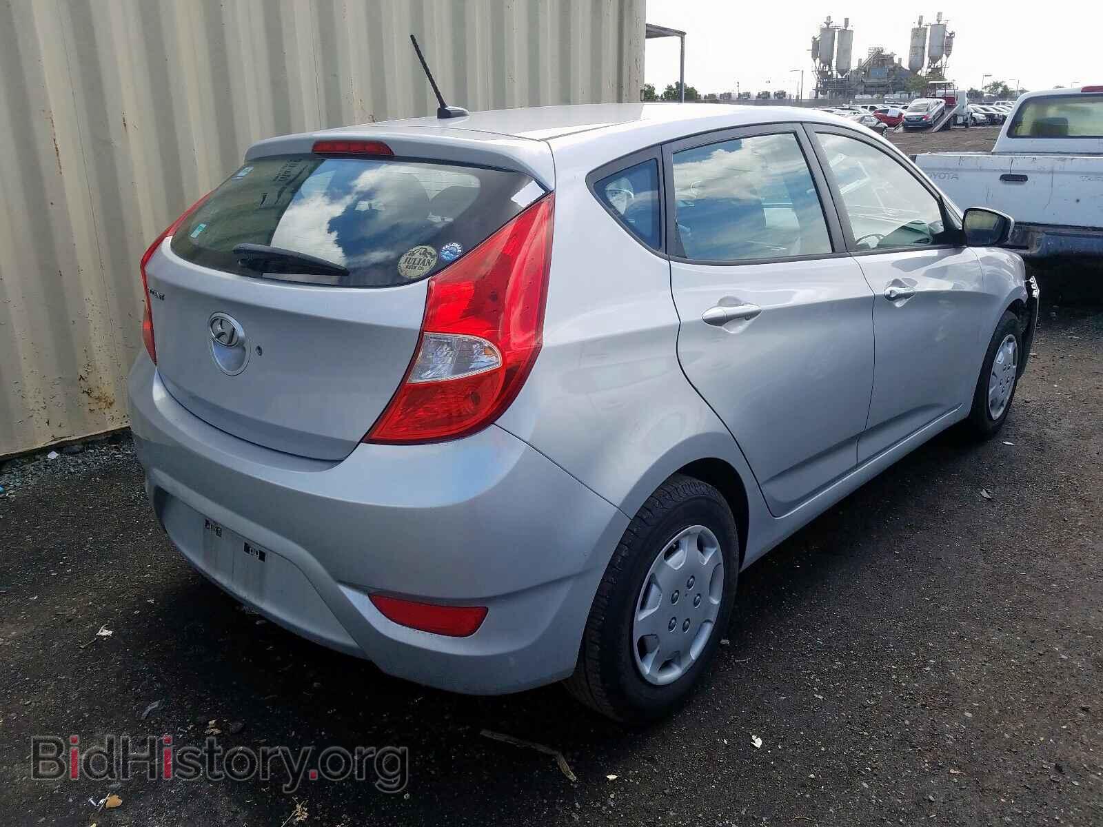 2014 HYUNDAI ACCENT - VIN: KMHCT5AEXEU166033 - Фото 4