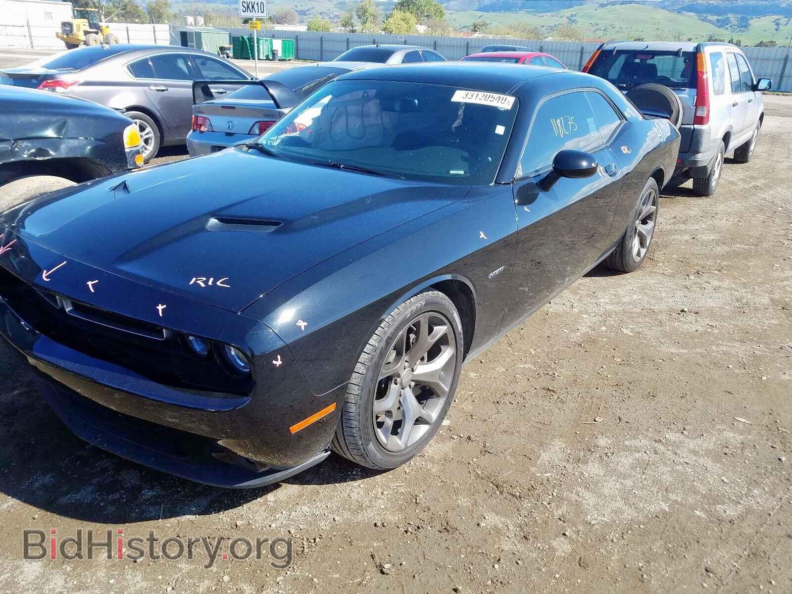 2015 DODGE CHALLENGER - VIN: 2C3CDZAT9FH794164 - Фото 2