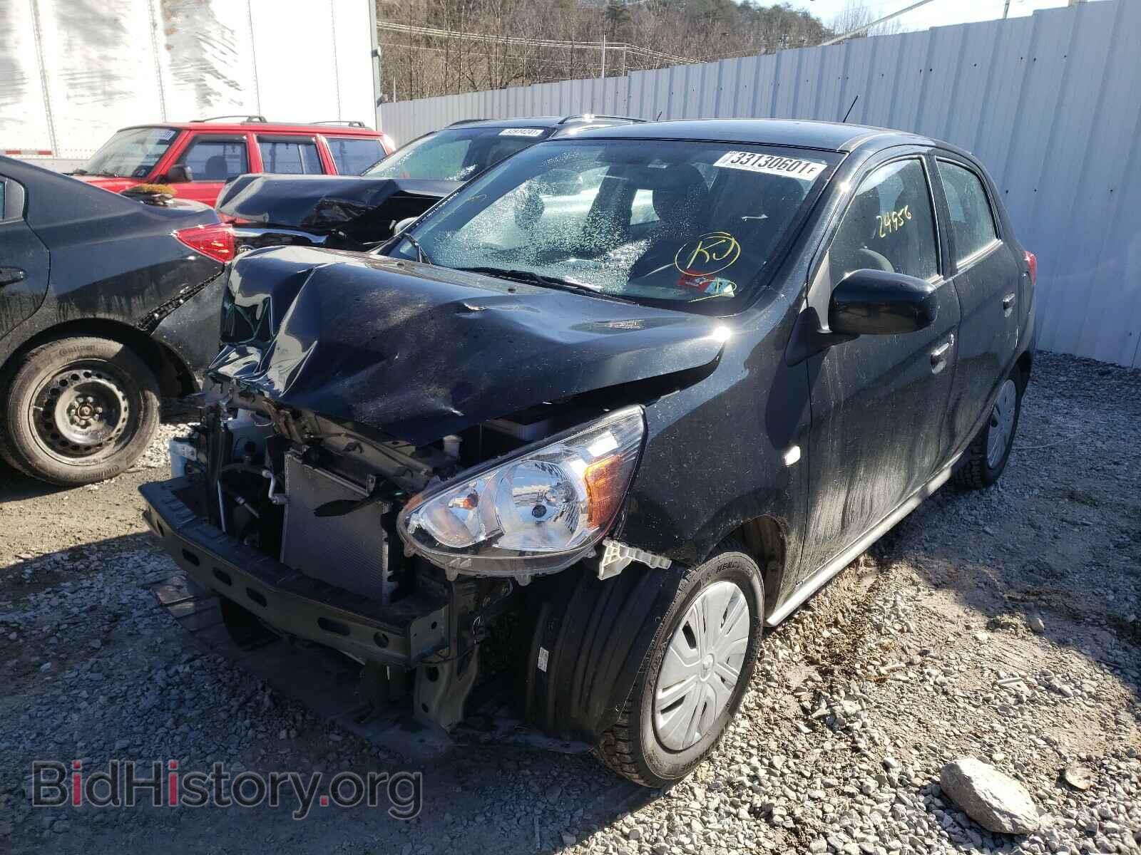 2019 MITSUBISHI MIRAGE - VIN: ML32A3HJ8KH011632 - Фото 2