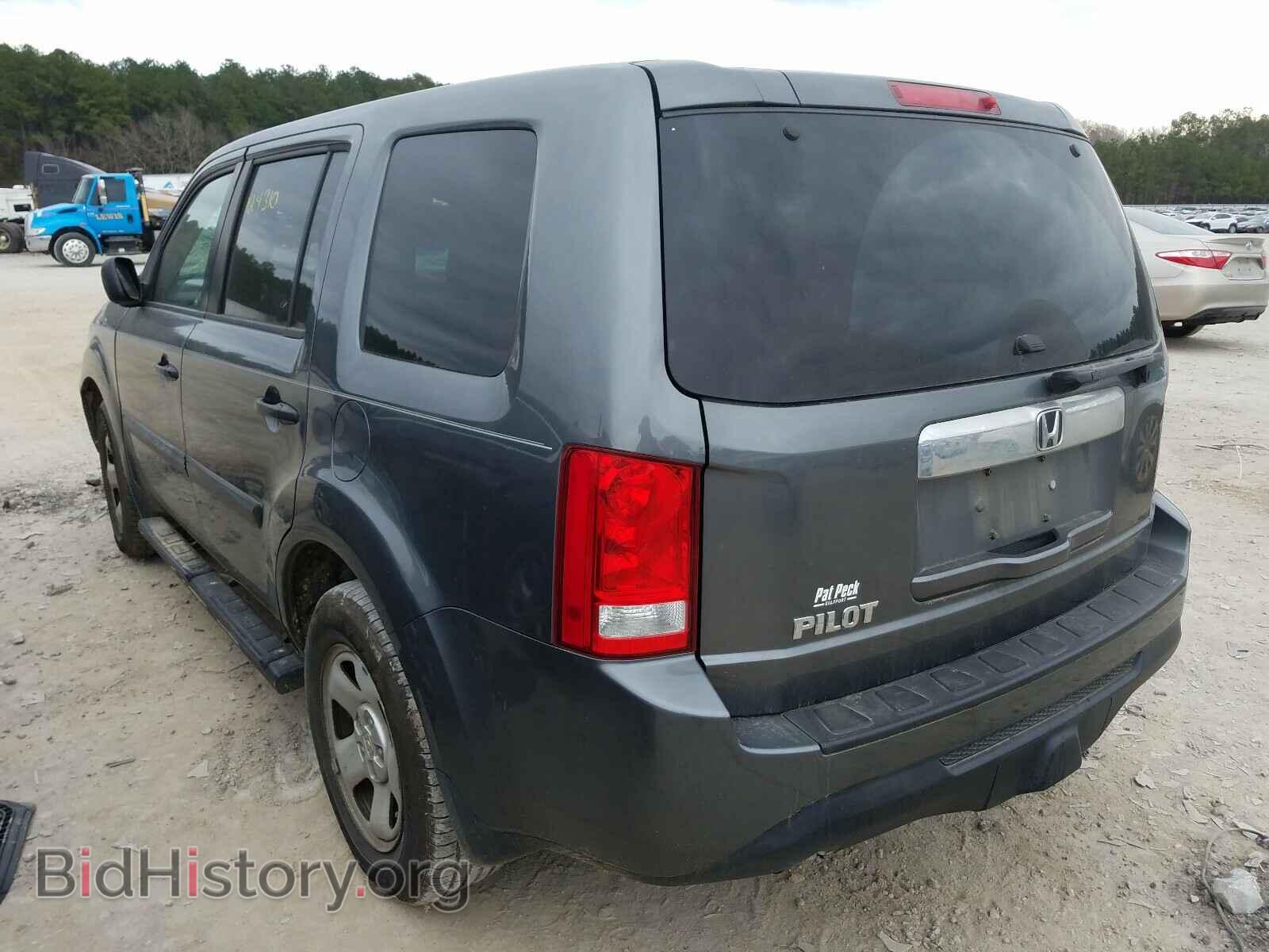 2012 HONDA PILOT - VIN: 5FNYF3H23CB001691 - Фото 3