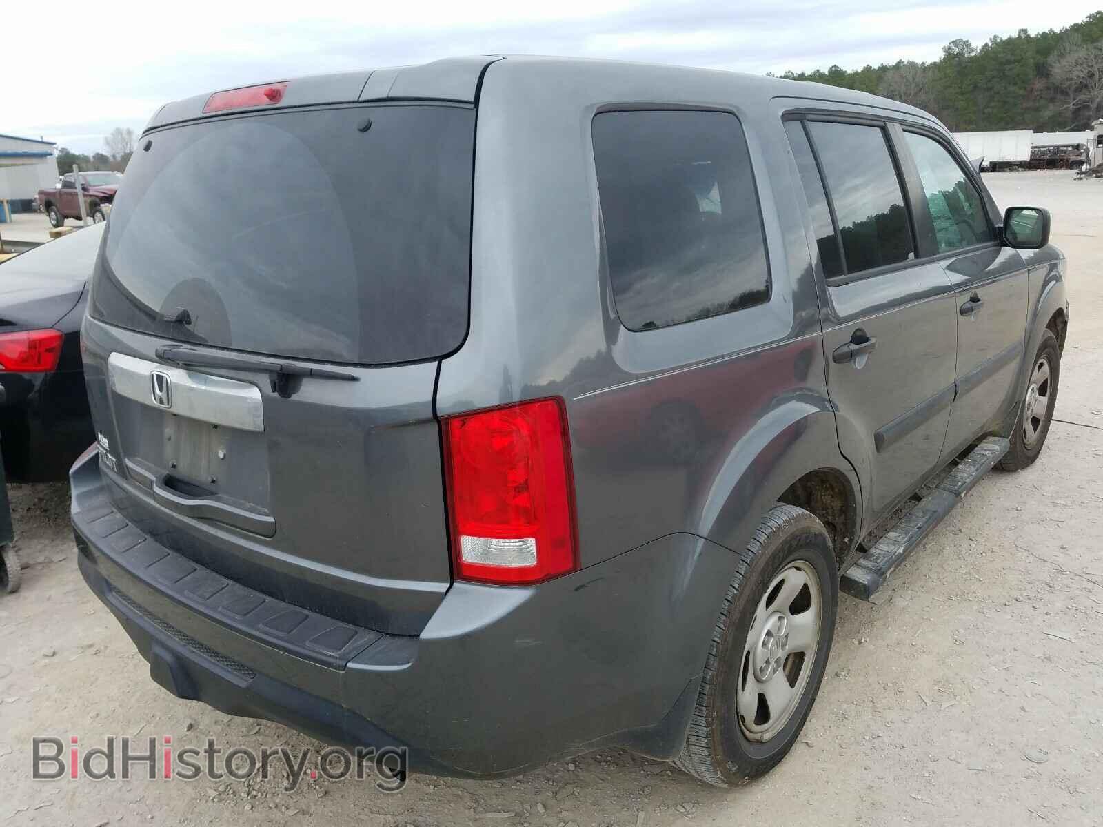 2012 HONDA PILOT - VIN: 5FNYF3H23CB001691 - Фото 4