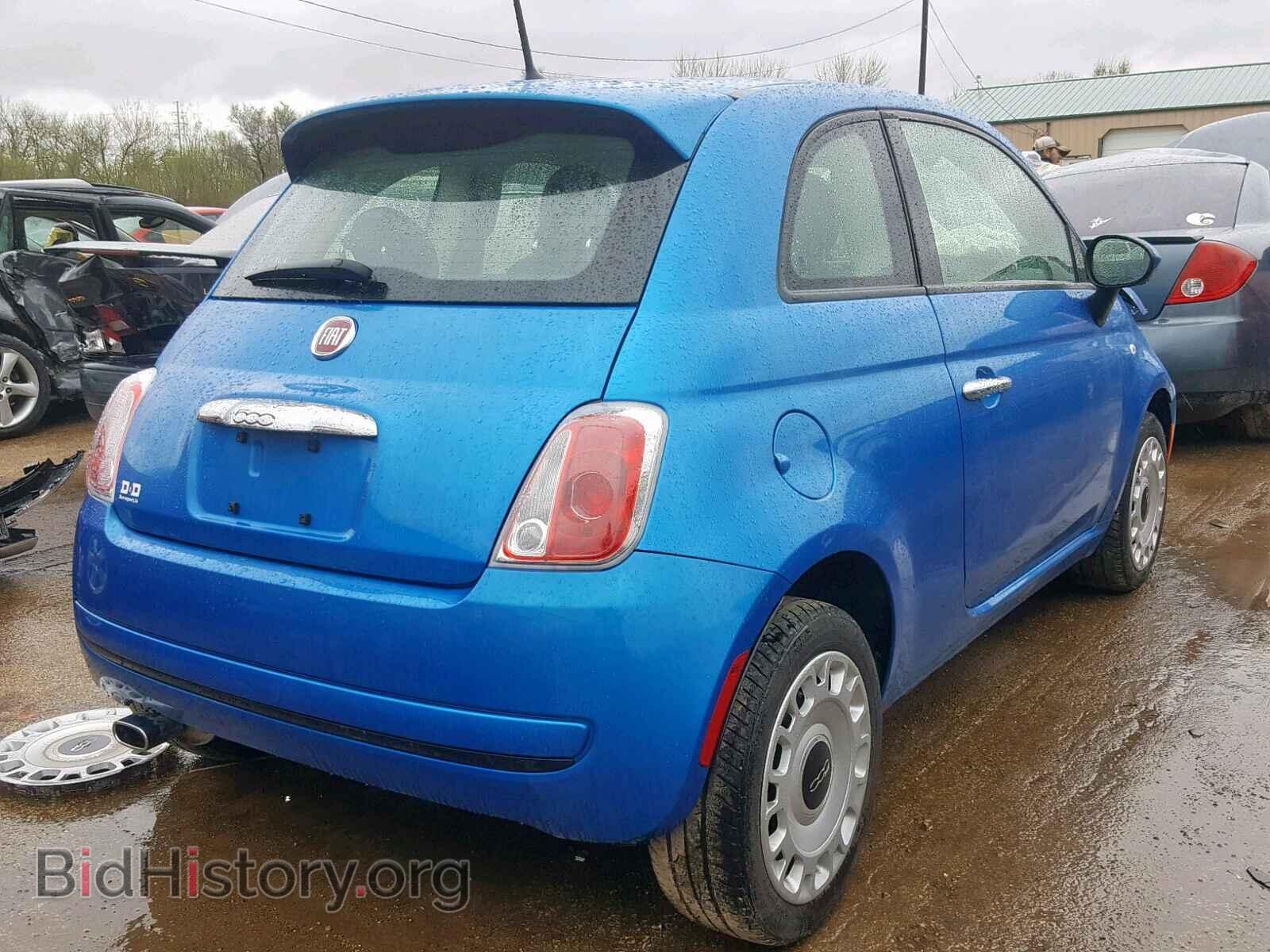 2015 FIAT 500 - VIN: 3C3CFFAR6FT625286 - Фото 4