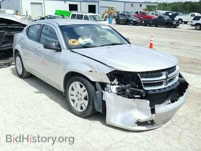 Фотография 1C3CDZAB6CN102565 - DODGE AVENGER 2012