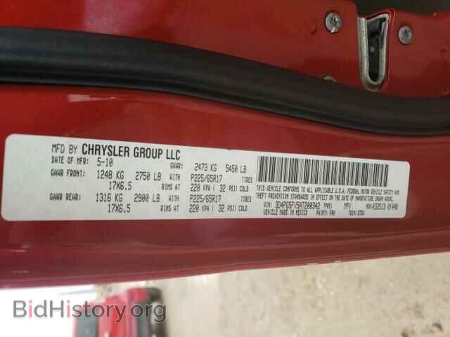 2010 DODGE JOURNEY - VIN: 3D4PG5FV5AT200342 - Фото 10