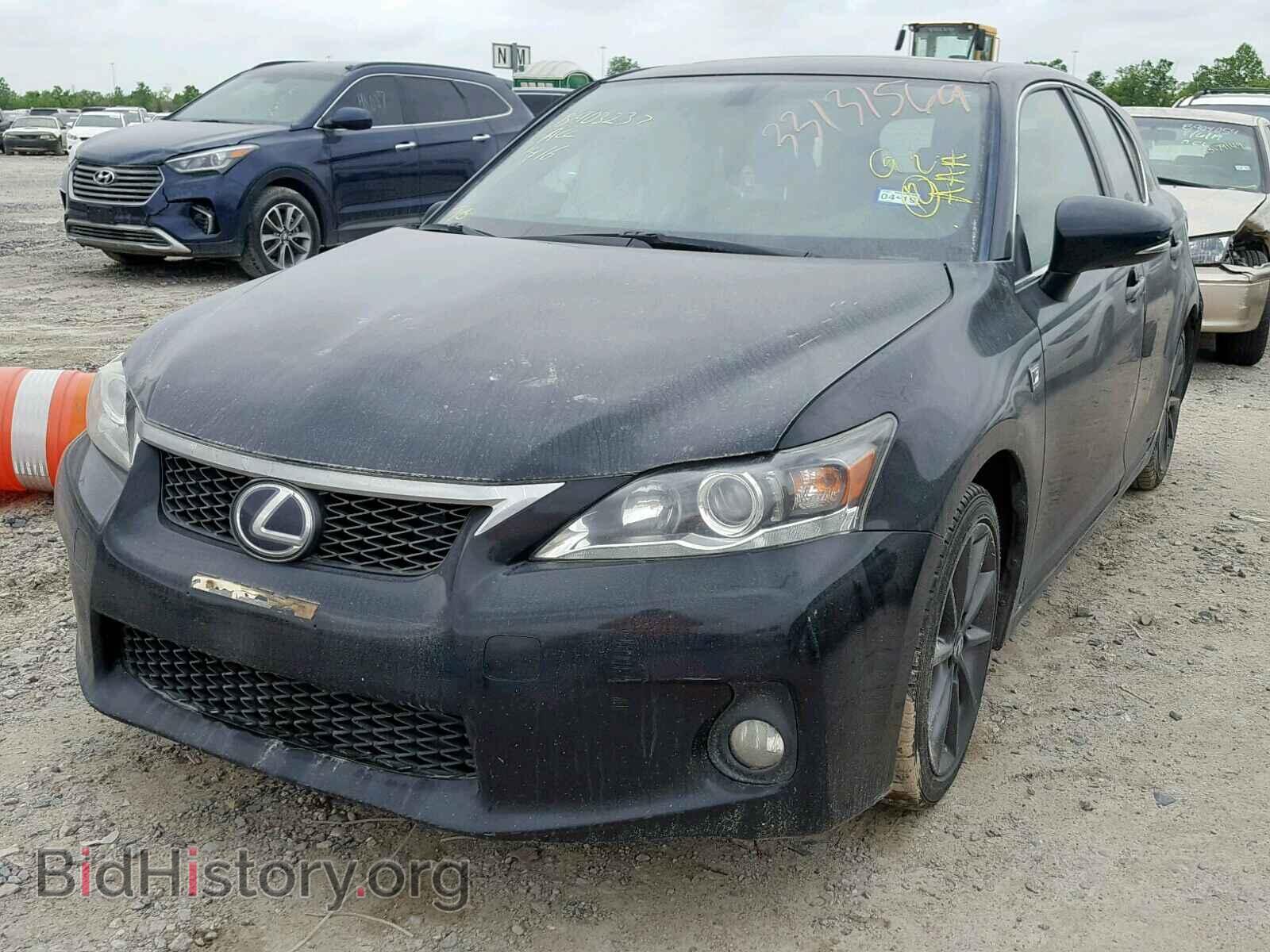 2013 LEXUS CT 200 - VIN: JTHKD5BH9D2171416 - Фото 2