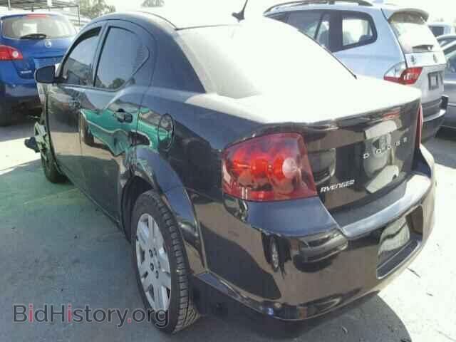 2012 DODGE AVENGER - VIN: 1C3CDZAB2CN128497 - Фото 3